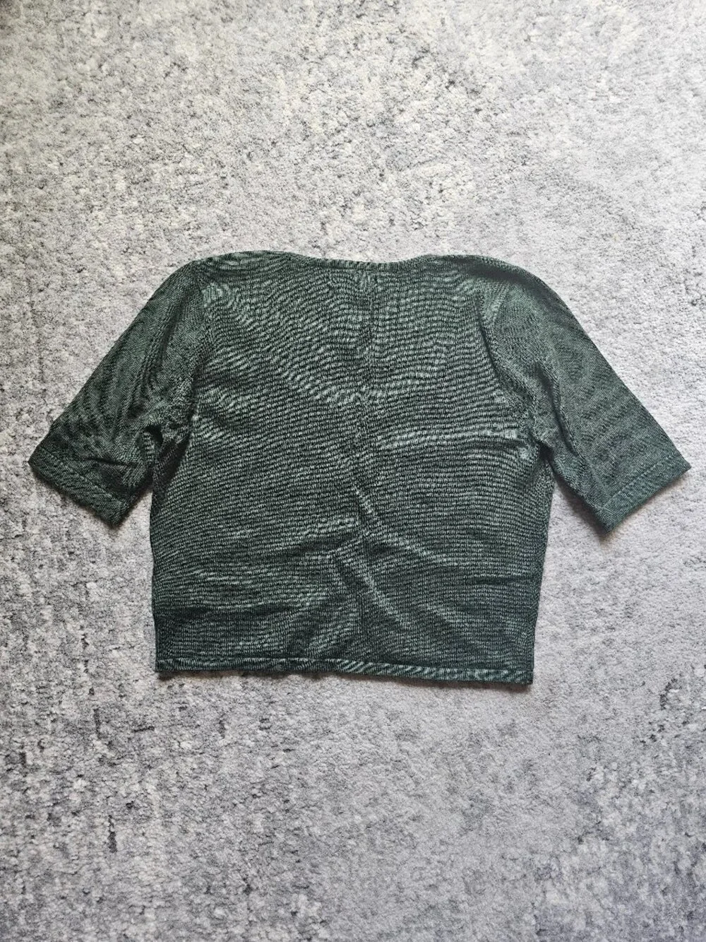 Seraphine Dark Green Knit Top Size 4